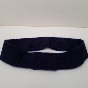 MANOUSH Sweater Knit Fuzzy Snap Belt